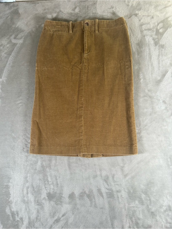 Ralph Lauren Dresses & Skirts - Ralph Lauren Corduroy Pencil Skirt in Camel Brown